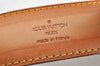 Authentic Louis Vuitton Leather Shoulder Strap Beige 39.8-46.9" LV 5490I