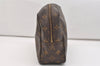 Auth Louis Vuitton Monogram Trousse Toilette 28 Clutch Hand Bag M47522 LV 5490J