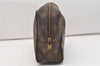 Auth Louis Vuitton Monogram Trousse Toilette 28 Clutch Hand Bag M47522 LV 5490J