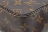 Auth Louis Vuitton Monogram Trousse Toilette 28 Clutch Hand Bag M47522 LV 5490J