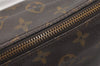 Auth Louis Vuitton Monogram Trousse Toilette 28 Clutch Hand Bag M47522 LV 5490J