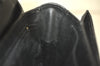 Authentic GUCCI Vintage Hand Bag Purse Leather Black Junk 5490K