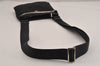 Authentic PRADA Nylon Tessuto Leather Shoulder Cross Body Bag Purse Black 5491J