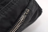 Authentic PRADA Nylon Tessuto Leather Shoulder Cross Body Bag Purse Black 5491J