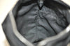 Authentic PRADA Nylon Tessuto Leather Shoulder Cross Body Bag Purse Black 5491J