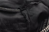 Authentic PRADA Nylon Tessuto Leather Shoulder Cross Body Bag Purse Black 5491J