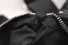Authentic PRADA Nylon Tessuto Leather Shoulder Cross Body Bag Purse Black 5491J