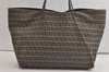 Authentic FENDI Zucchino Shoulder Tote Bag Canvas Leather Navy Blue 5493K