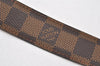 Authentic Louis Vuitton Damier Ceinture Ellipse Belt 85cm 33.5" M6995 LV 5494K