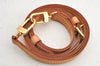 Authentic Louis Vuitton Leather Shoulder Strap Beige 40.2-46.9" LV 5497I