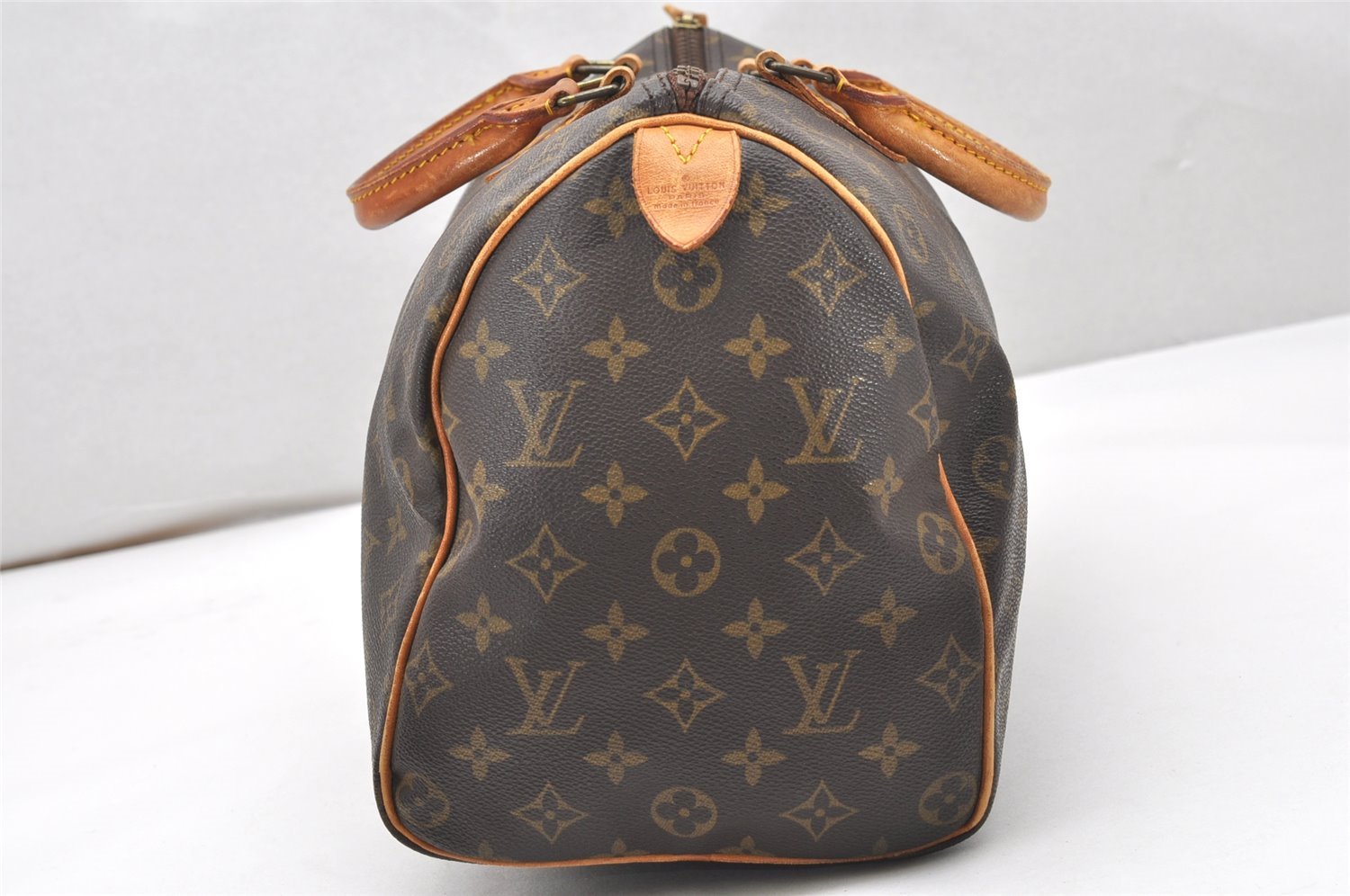 Authentic Louis Vuitton Monogram Speedy 35 Hand Boston Bag M41524 LV 5497K