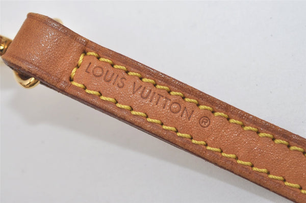 Authentic Louis Vuitton Leather Shoulder Strap Beige 47.2" LV 5499I