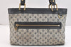 Authentic Louis Vuitton Monogram Mini Lucille PM Hand Bag Blue M92676 LV 5499K