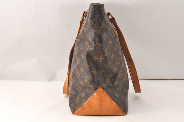 Authentic Louis Vuitton Monogram Cabas Mezzo Shoulder Tote Bag M51151 LV 5500K