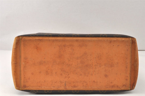 Authentic Louis Vuitton Monogram Cabas Mezzo Shoulder Tote Bag M51151 LV 5500K