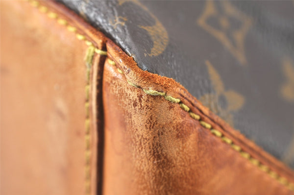 Authentic Louis Vuitton Monogram Cabas Mezzo Shoulder Tote Bag M51151 LV 5500K