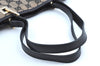 Authentic GUCCI Shoulder Tote Bag Purse GG Canvas Leather 0021099 Black 5501H