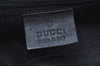 Authentic GUCCI Shoulder Tote Bag Purse GG Canvas Leather 0021099 Black 5501H