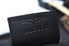 Authentic GUCCI Shoulder Tote Bag Purse GG Canvas Leather 0021099 Black 5501H