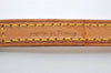 Authentic Louis Vuitton Leather Shoulder Strap Beige 46.9" LV 5501I