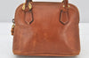 Authentic GUCCI Bamboo 2Way Shoulder Hand Bag Purse Leather Brown Junk 5502K