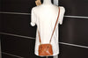 Authentic GUCCI Bamboo 2Way Shoulder Hand Bag Purse Leather Brown Junk 5502K