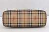 Authentic BURBERRY Vintage Nova Check PVC Leather Shoulder Tote Bag Beige 5503J