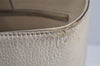 Authentic GUCCI Swing Large Shoulder Tote Bag Leather 354397 White Junk 5504J