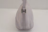 Authentic GUCCI Hand Bag Pouch Purse GG Canvas Leather 07198 Light Purple 5505J