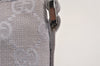 Authentic GUCCI Hand Bag Pouch Purse GG Canvas Leather 07198 Light Purple 5505J
