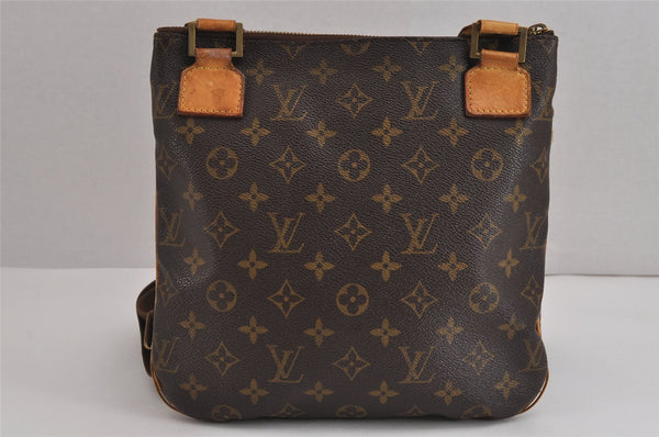 Auth Louis Vuitton Monogram Pochette Bosphore Shoulder Cross Bag M40044 LV 5506J