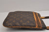 Auth Louis Vuitton Monogram Pochette Bosphore Shoulder Cross Bag M40044 LV 5506J