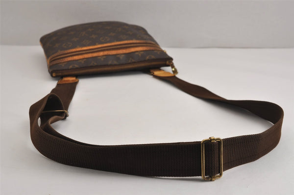 Auth Louis Vuitton Monogram Pochette Bosphore Shoulder Cross Bag M40044 LV 5506J