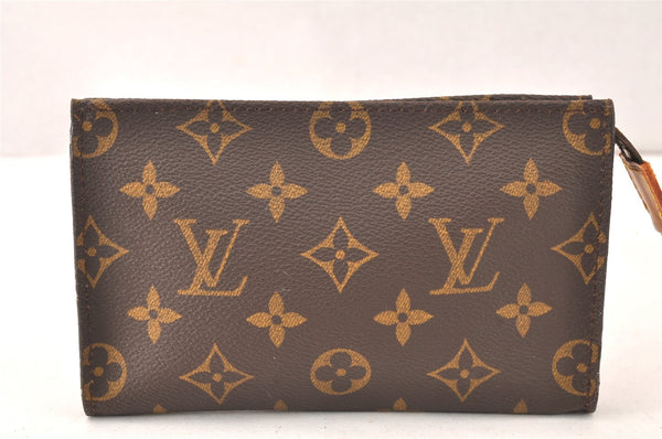 Authentic Louis Vuitton Monogram Pouch For Bucket PM LV 5506K