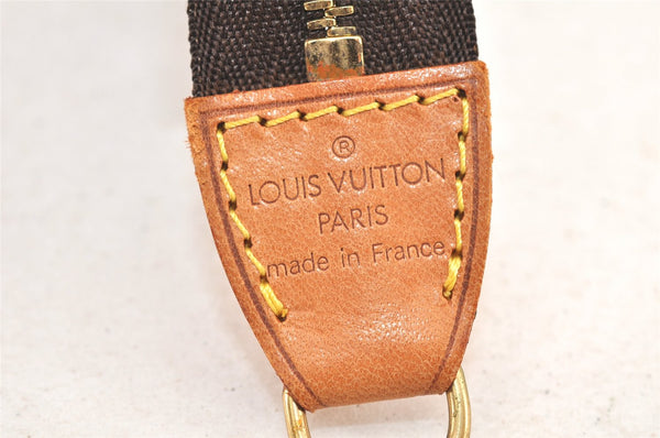 Authentic Louis Vuitton Monogram Pouch For Bucket PM LV 5506K