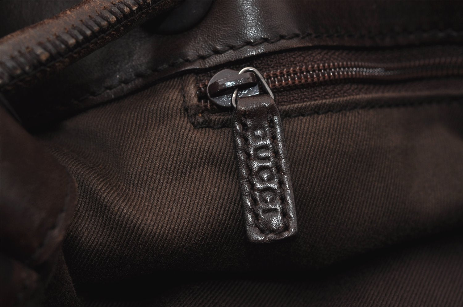 Authentic GUCCI Vintage Shoulder Tote Bag GG Canvas Leather 101341 Brown 5507I