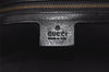 Authentic GUCCI Charmy Shoulder Tote Bag GG Canvas Leather 153009 Black 5508I