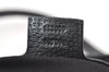 Authentic GUCCI Charmy Shoulder Tote Bag GG Canvas Leather 153009 Black 5508I