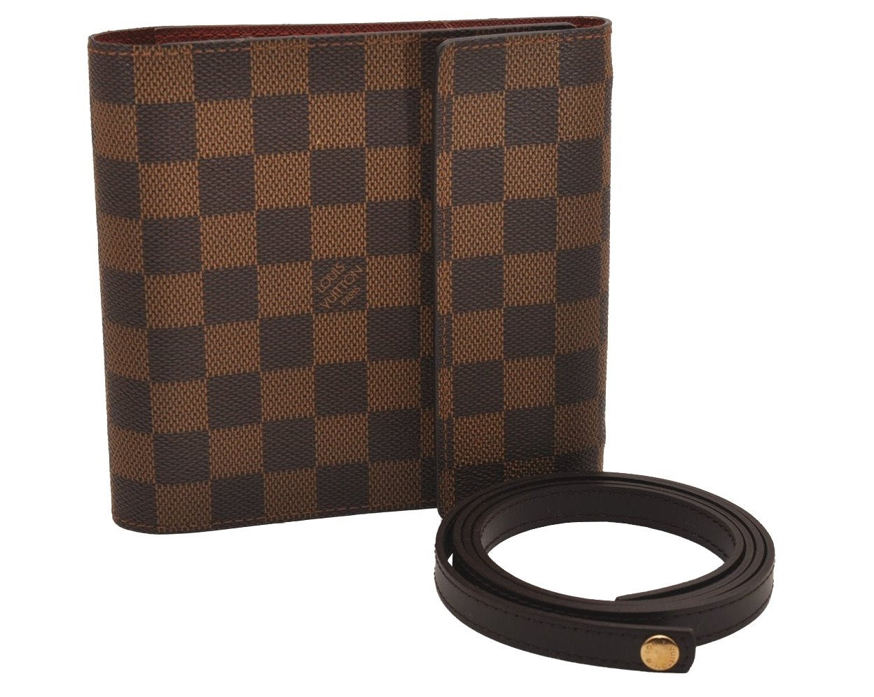 Authentic Louis Vuitton Damier 20th Anniversary Limited CD Case N62935 LV 5508J