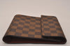 Authentic Louis Vuitton Damier 20th Anniversary Limited CD Case N62935 LV 5508J