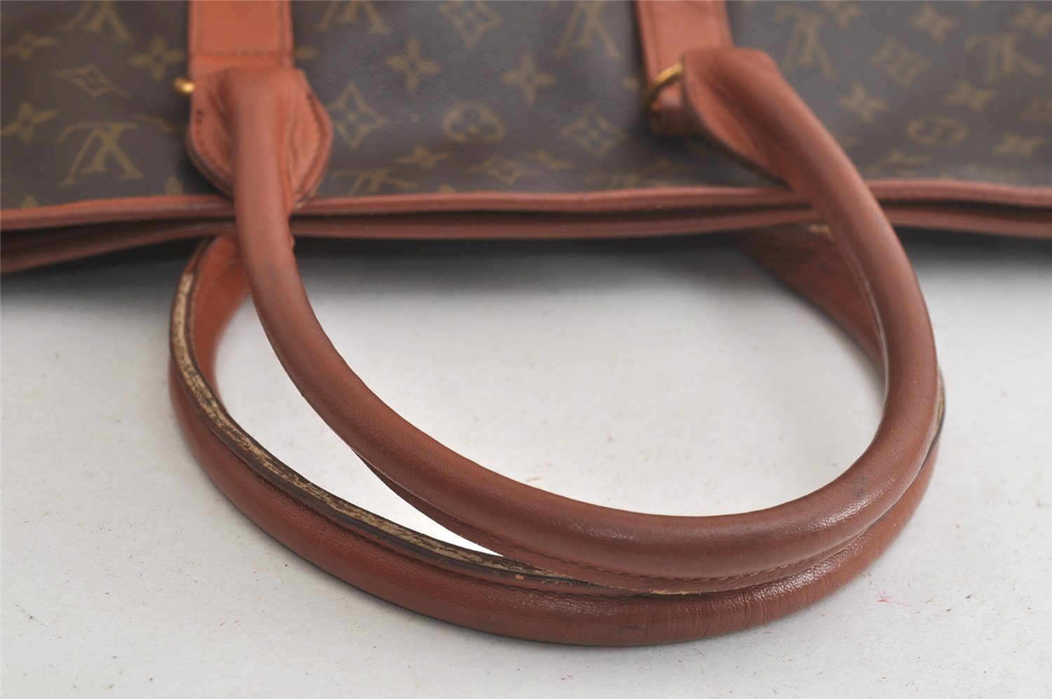 Auth Louis Vuitton Monogram Sac Weekend GM Vintage Tote Hand Bag M42420 LV 5508K