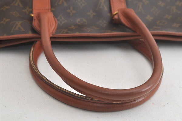Auth Louis Vuitton Monogram Sac Weekend GM Vintage Tote Hand Bag M42420 LV 5508K