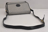 Authentic GUCCI Micro GG PVC Leather Shoulder Cross Body Bag Navy Blue 5509J