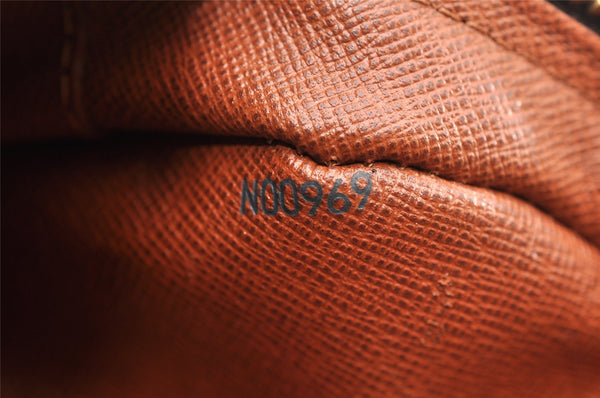 Authentic Louis Vuitton Monogram Blois Shoulder Cross Body Bag M51221 LV 5510I