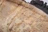 Authentic FENDI Vintage Zucca Hand Bag Purse Canvas Leather Brown Junk 5511I