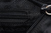 Authentic PRADA Vintage Nylon Tessuto Shoulder Tote Bag Black 5512I