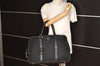 Authentic PRADA Nylon Tessuto Leather Shoulder Boston Hand Bag Black 5513I