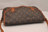 Authentic Louis Vuitton Monogram Gibeciere MM Shoulder Cross Bag M42247 LV 5515J