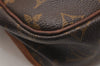 Authentic Louis Vuitton Monogram Gibeciere MM Shoulder Cross Bag M42247 LV 5515J