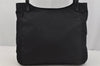 Authentic PRADA Vintage Nylon Tessuto Plastic Shoulder Hand Bag Black 5516J